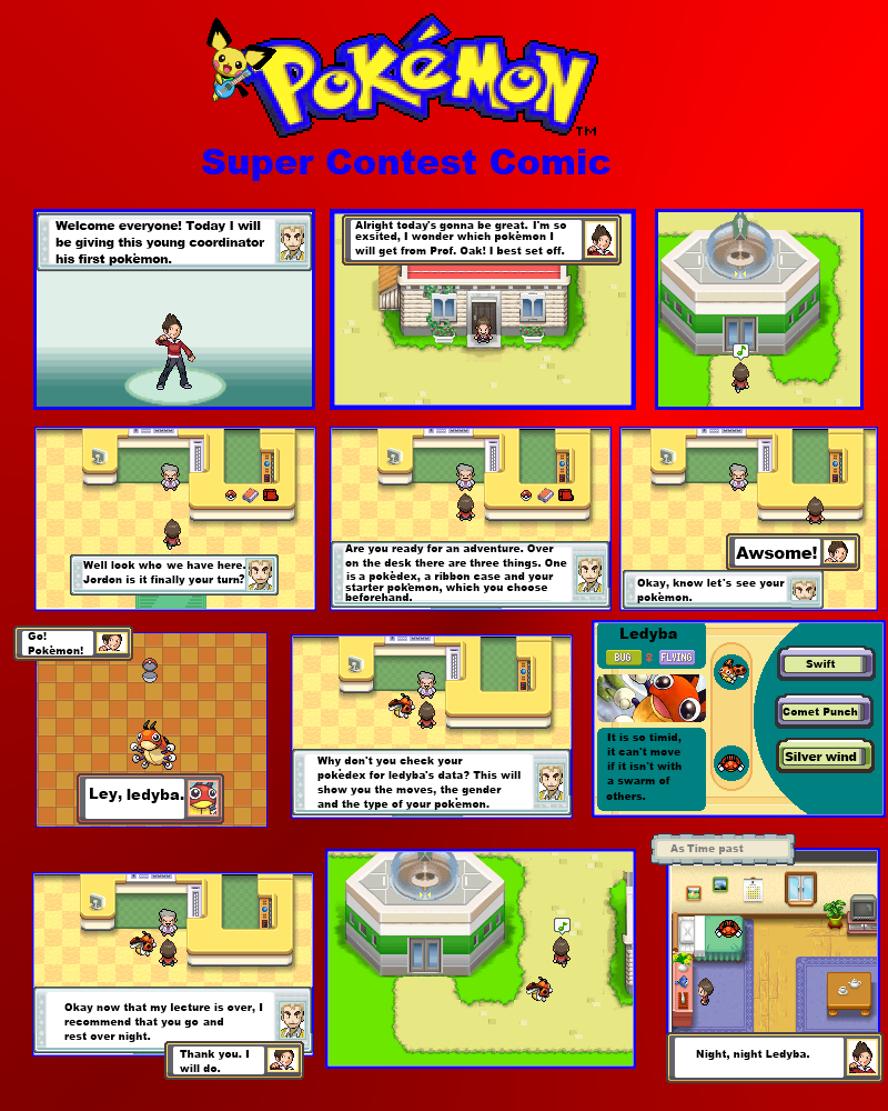 Pokemon Super Contest Comic Pg 2 Ch1