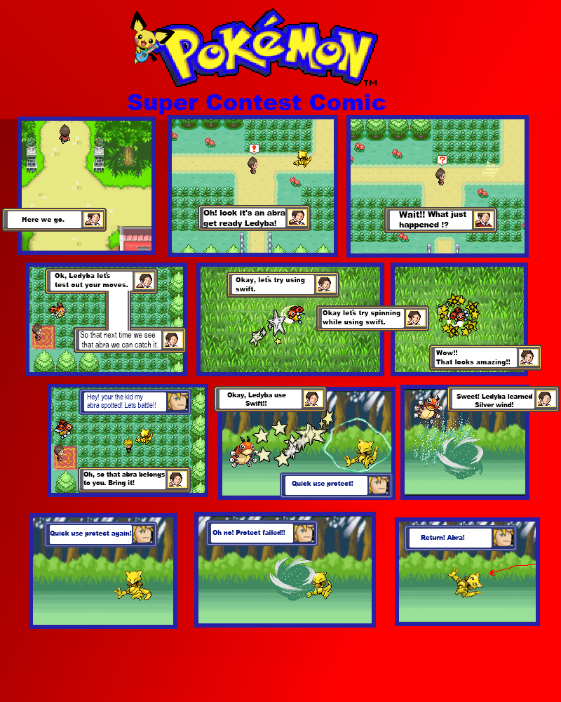 Pokemon: Super Contest Comic pg3 ch1