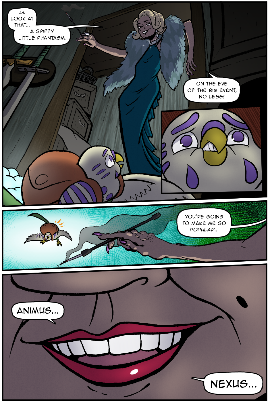 "Spinning Compass" - Page 68