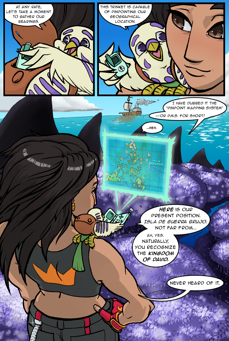"Spinning Compass" - Page 14