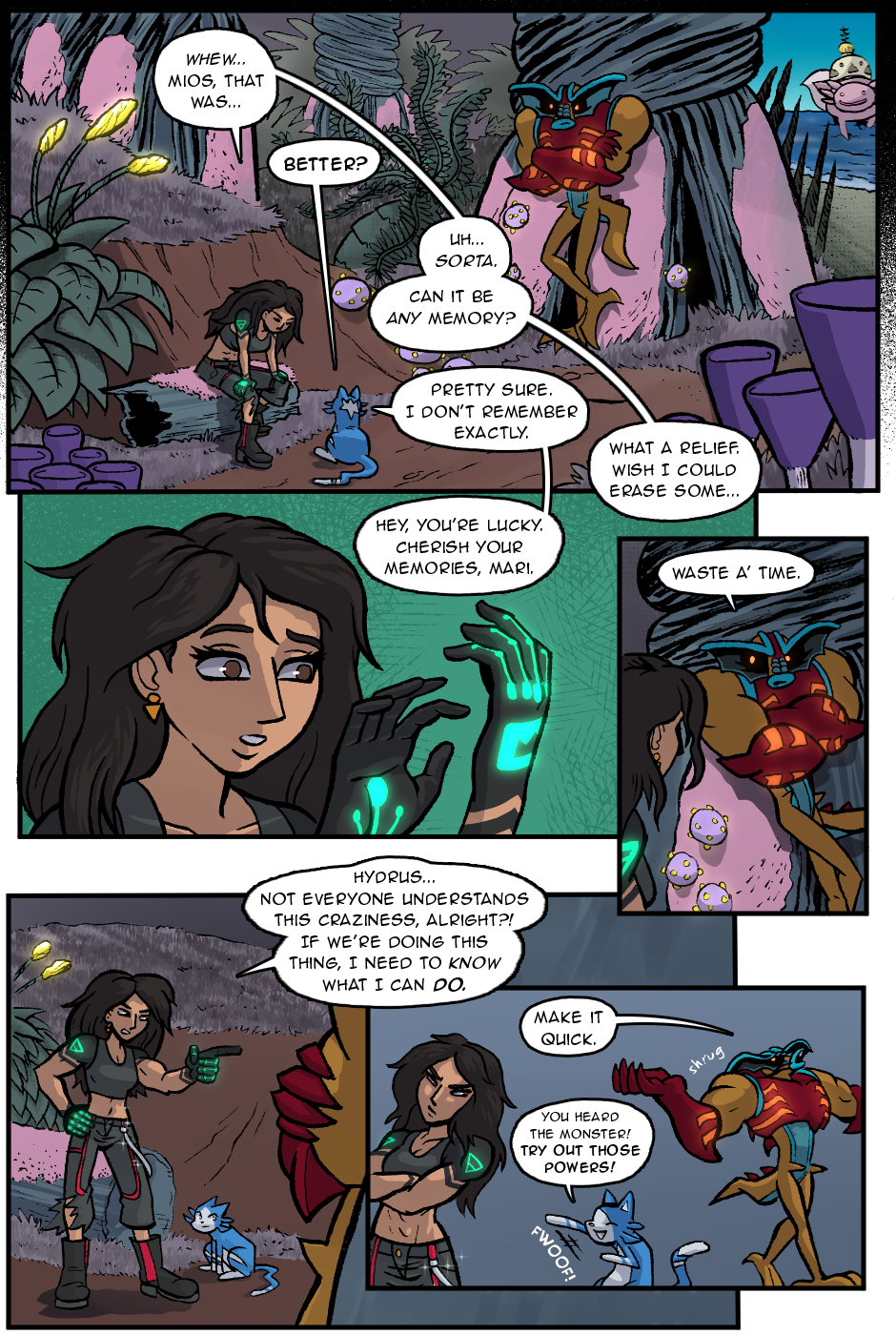 "Scars of Betrayal" - Page 3