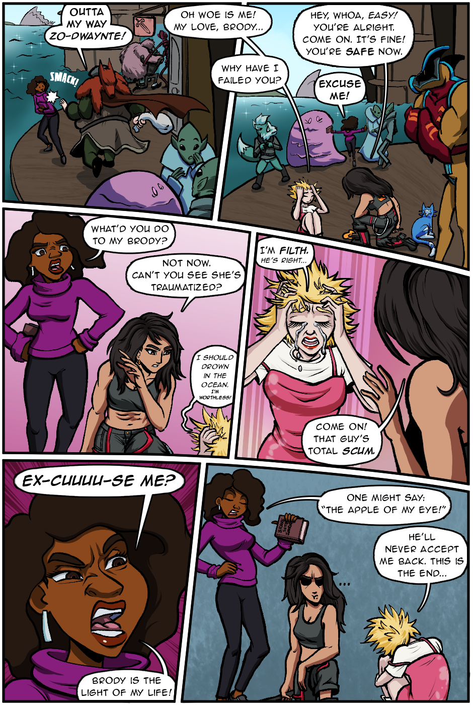 "Scars of Betrayal" - Page 16