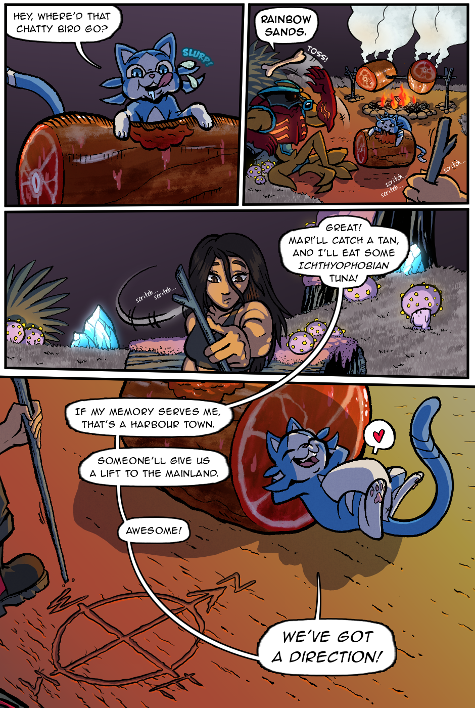 "Spinning Compass" - Page 57