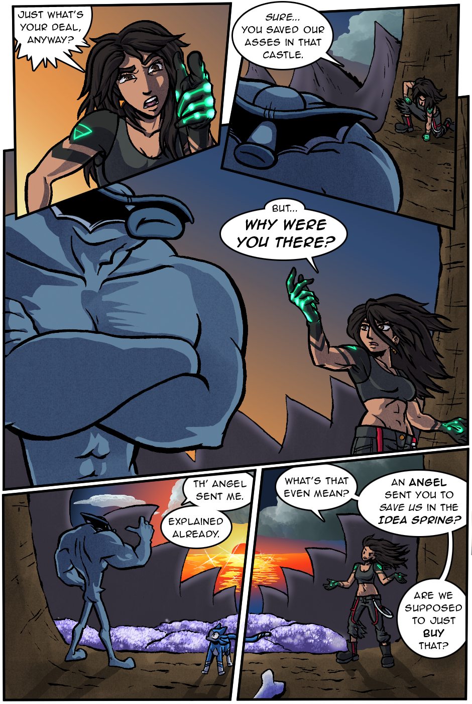 "Spinning Compass" - Page 23