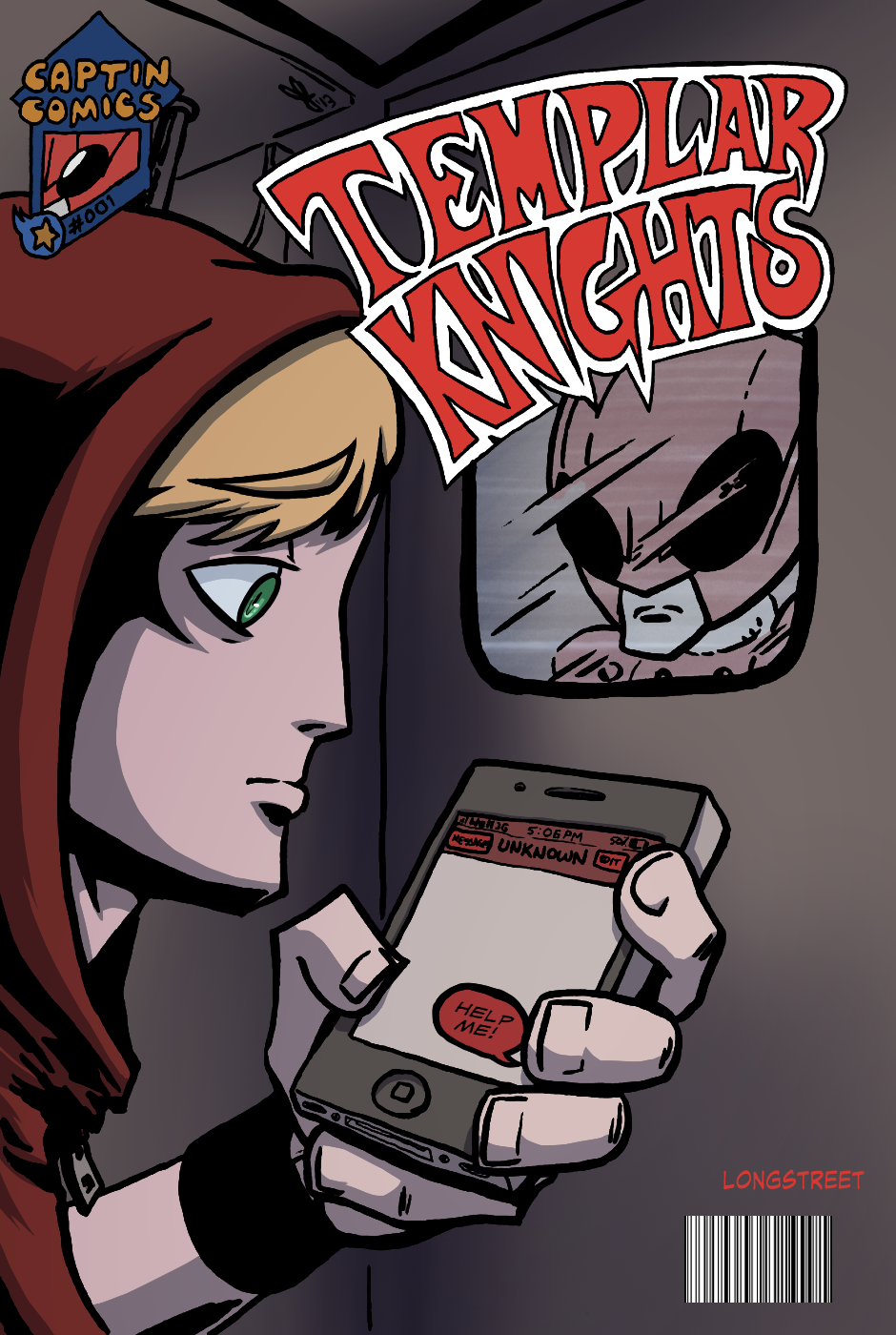 Templar Knights - Issue 1, Cover