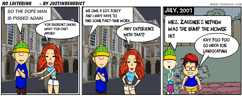 No Loitering  by Justin Benedict