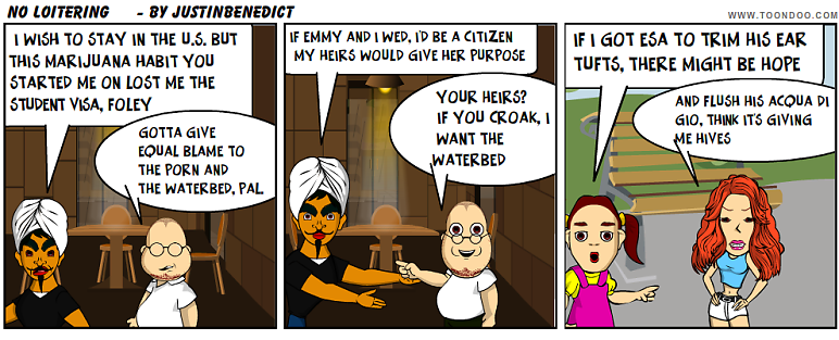 No Loitering  by Justin Benedict