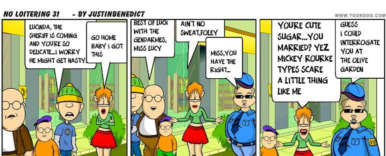 No Loitering by Justin Benedict