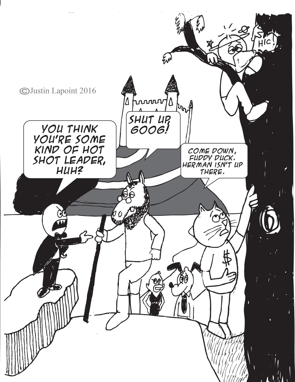 Guests Look for Herman