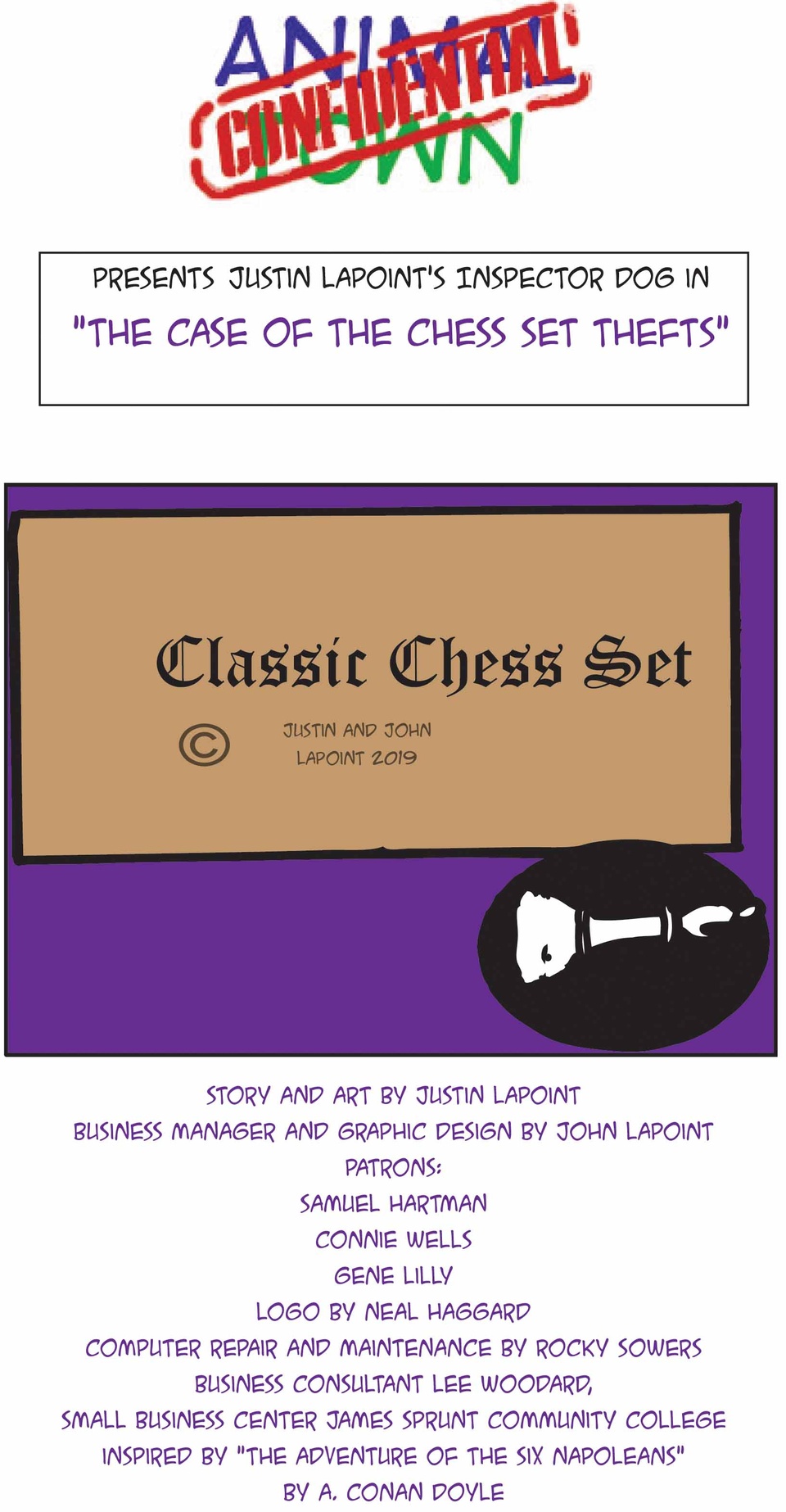 Title The Chess Set Thefts