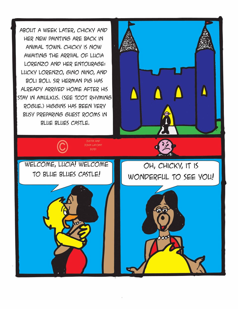 Tree Castle Page Three