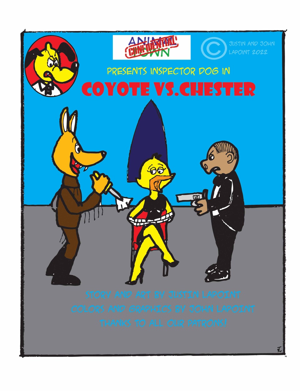 Coyote vs. Chester Cover