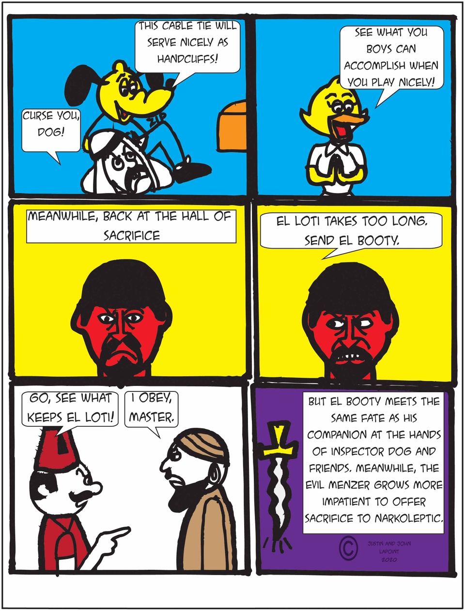 Menace of Menzer Page Three