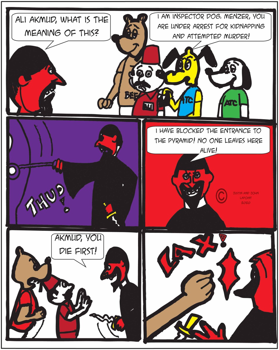 Menace of Menzer Page Five