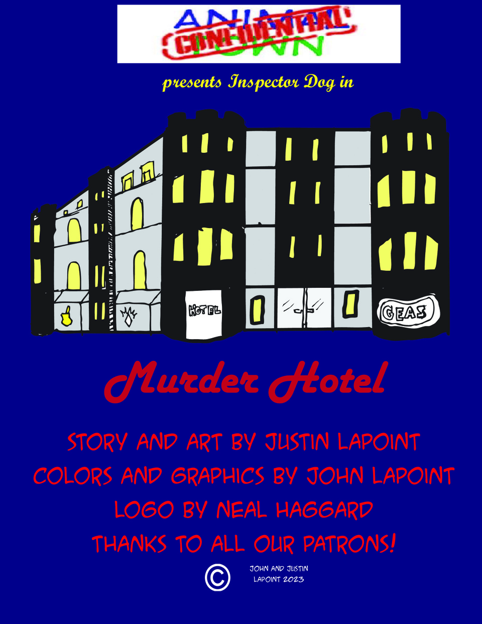 Murder Hotel Cover