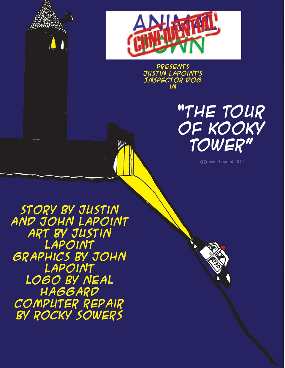 Tour of Kooky Tower Title Page