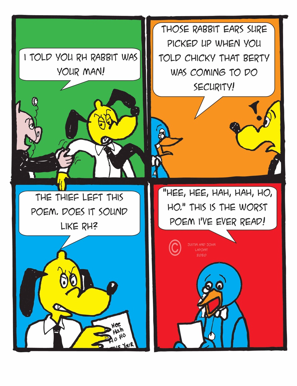 Rhyming Rogue Page Nineteen