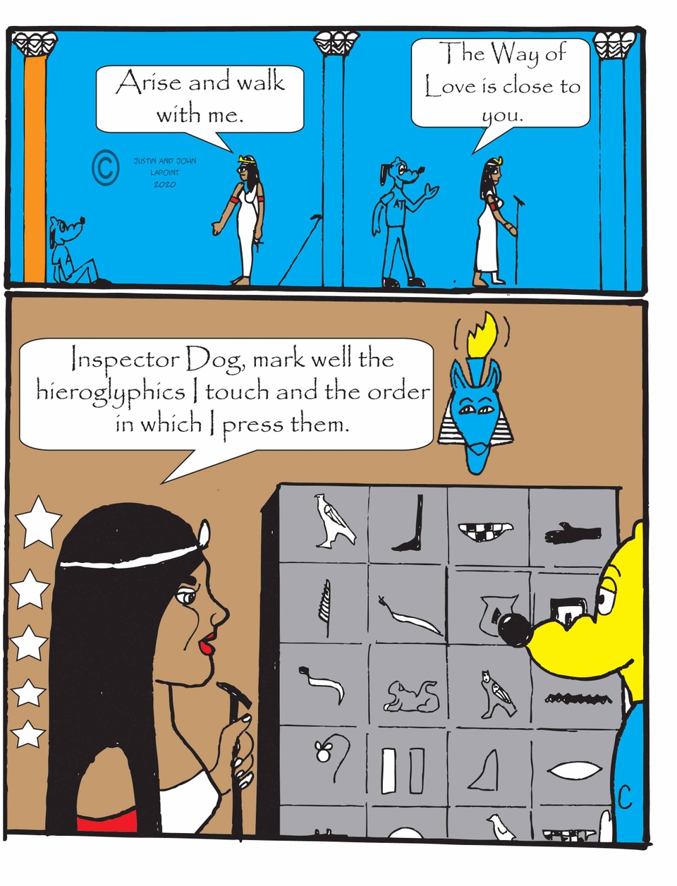 A Dream of Isis Page Two