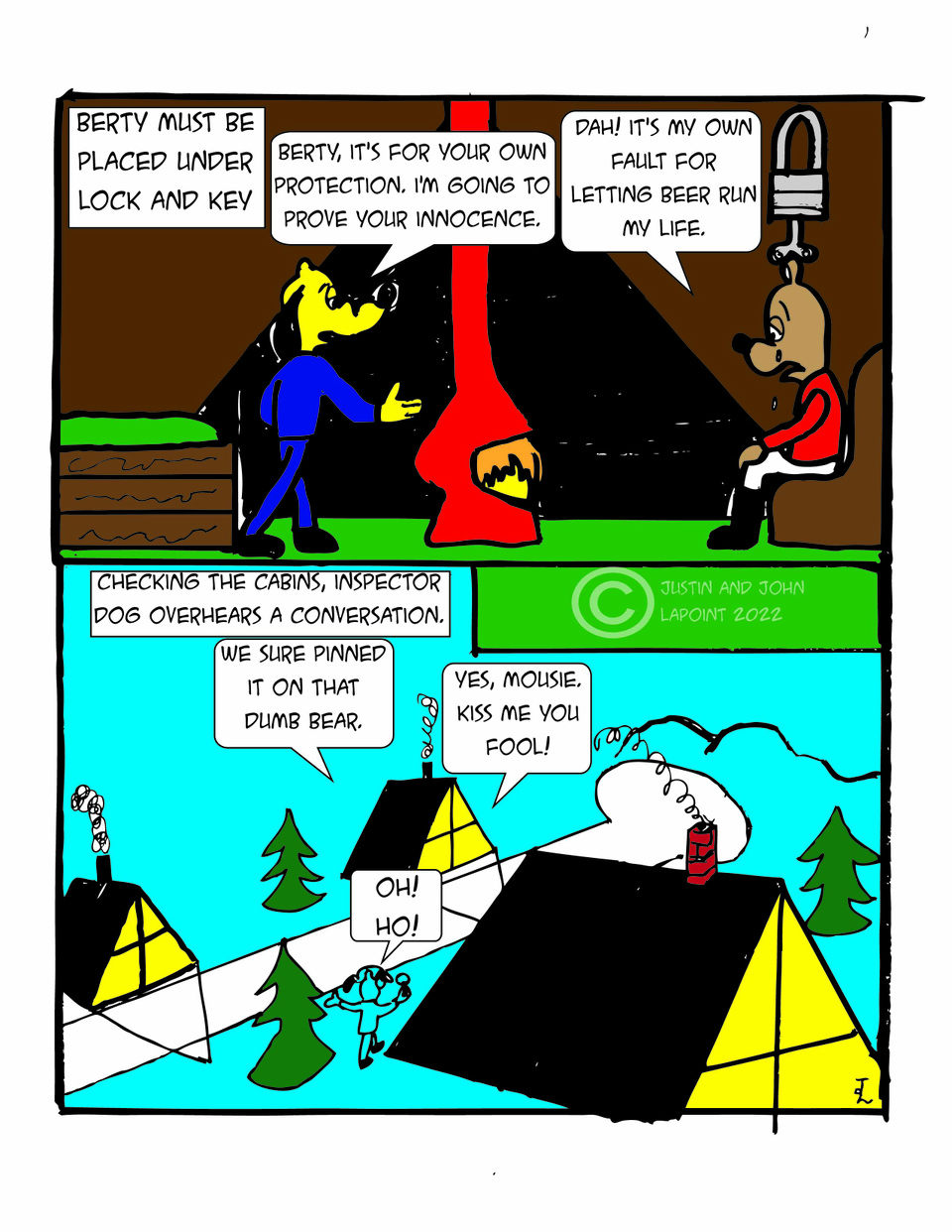 Holiday at Sullivan Lake Page Nine