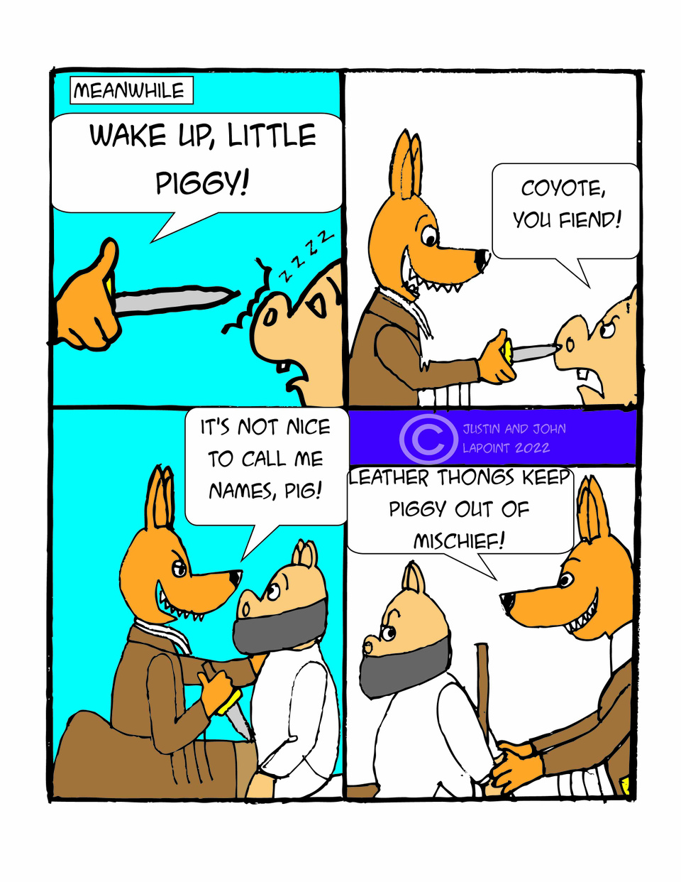 Coyote vs. Chester Page Eight 