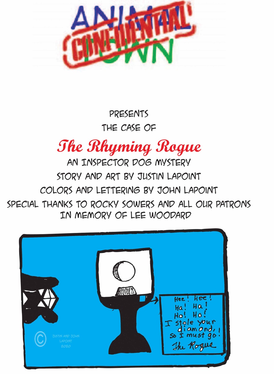 Rhyming Rogue Cover
