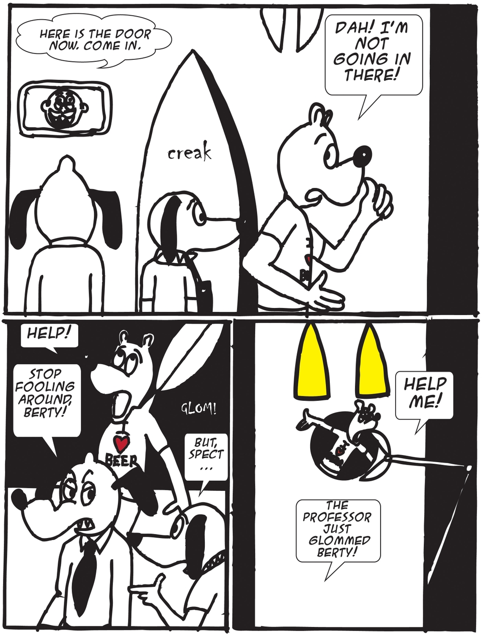 Berty Gets Glommed