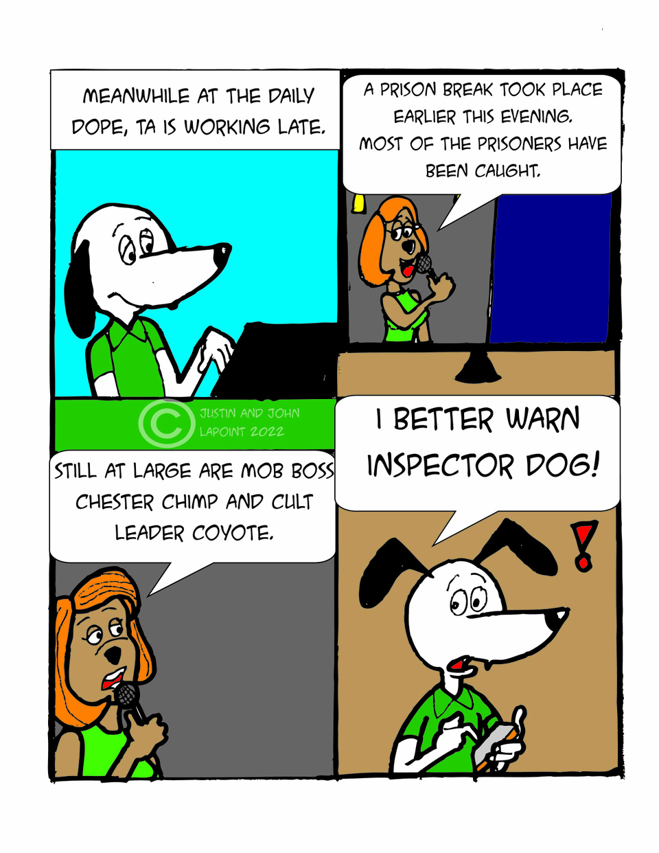 Coyote vs. Chester Page Five
