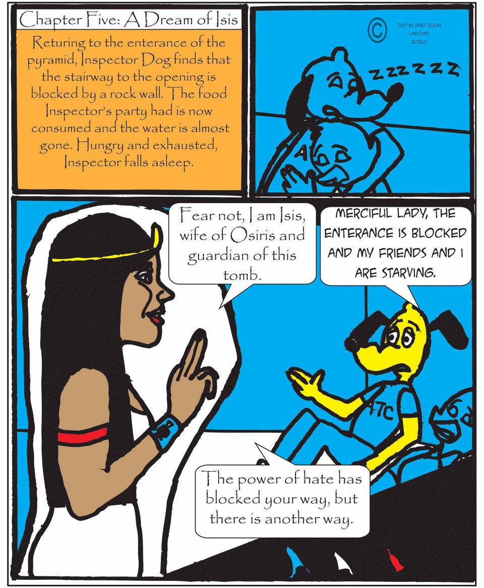 Chapter Five A Dream of Isis Page One