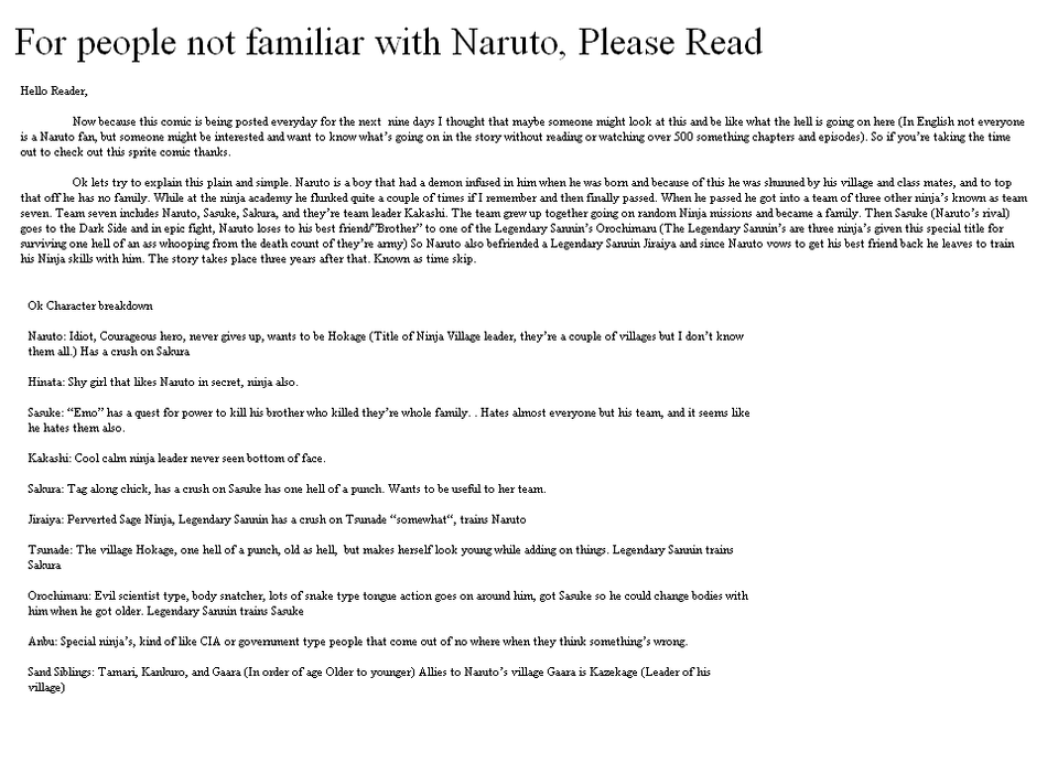 Jiraiyas Quest for Tsunade: Help with Naruto