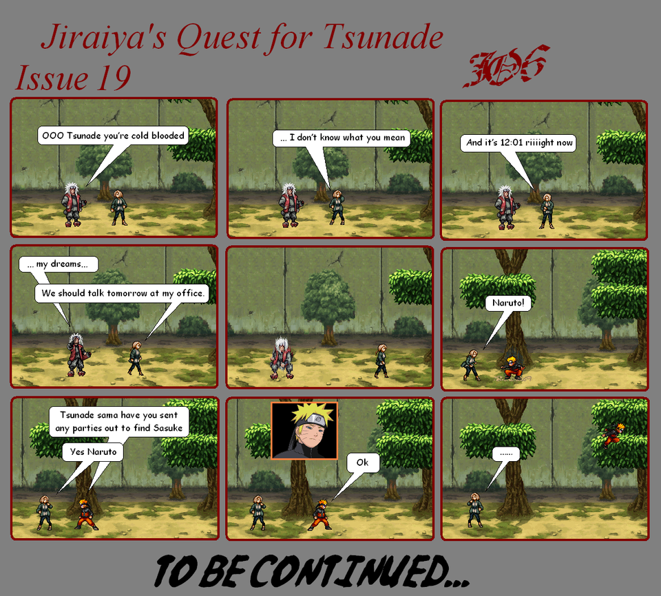 Jiraiyas Quest for Tsunade 19