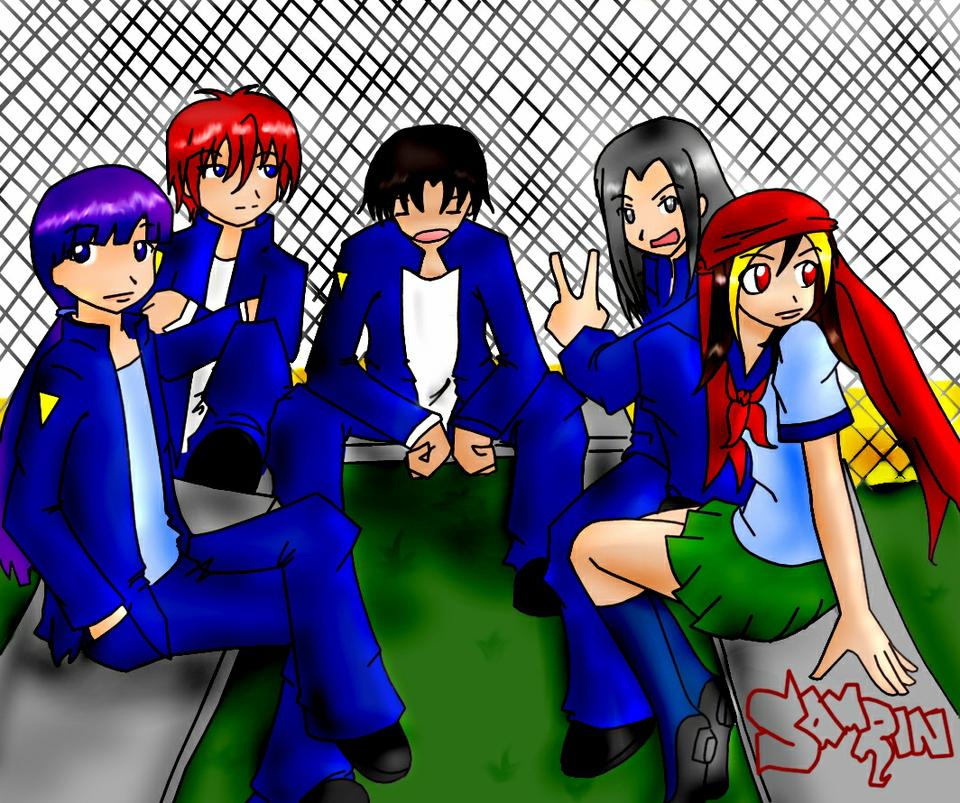 Fanart by SamRin: Official Heroes Adventures group shot