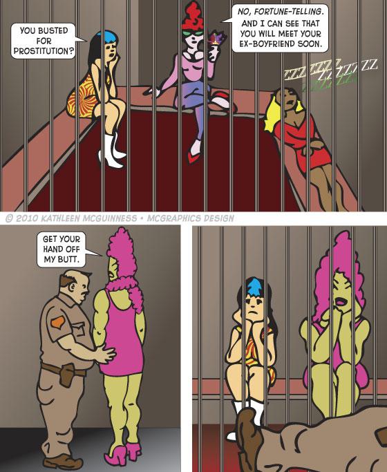 Panda and Natasha meet in jail