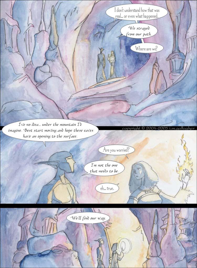 glass fissure, page 108