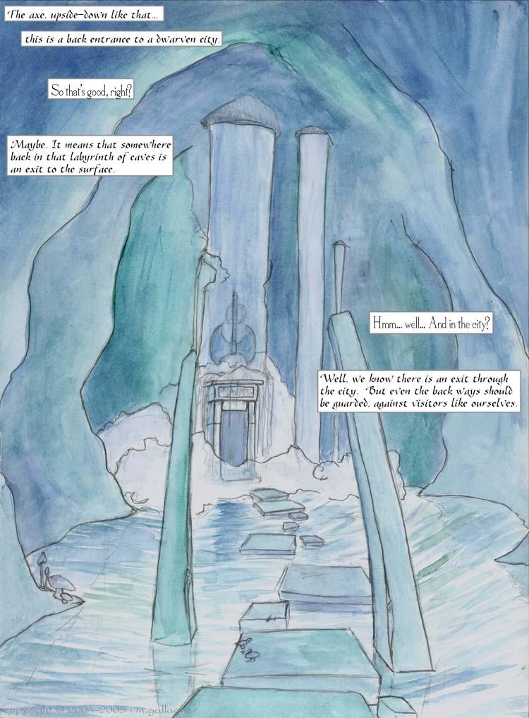 glass fissure, page 118