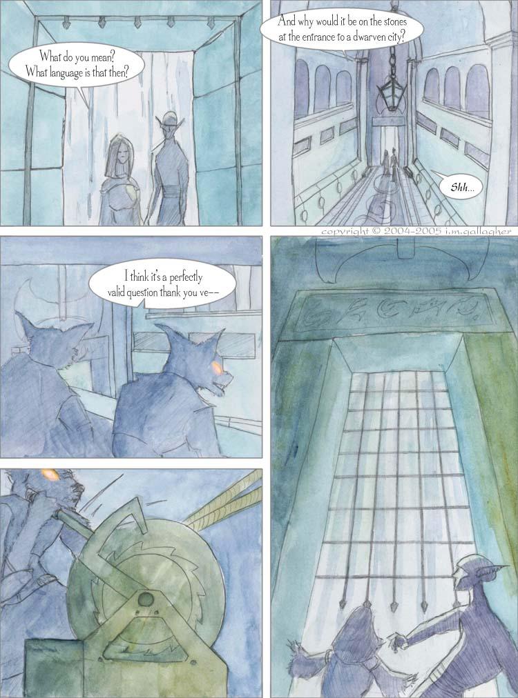 glass fissure, page 120