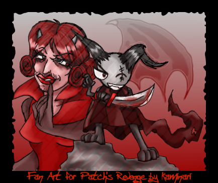 [FAN ART TRADE] Patch's Revenge - Patch and Satan