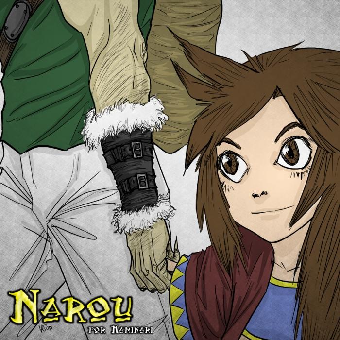 [GUEST ART] Ran and Narou by ALEJKHAN