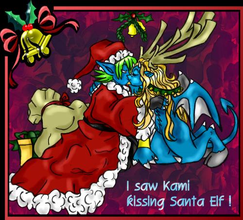 I Saw Kami Kissing Santa Elf