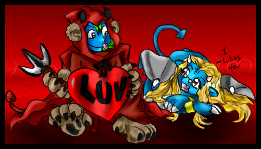 Valentine's Day #1: Devil Bear Elf