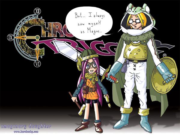 Frog and Lucca from Chrono Triggerâ€¦ wallpaper