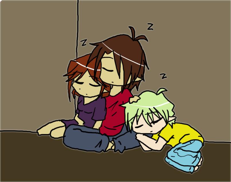 Filler: Sleepy Chibis