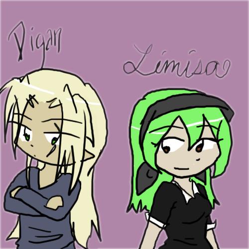 Filler Art: Digan an' Limisa