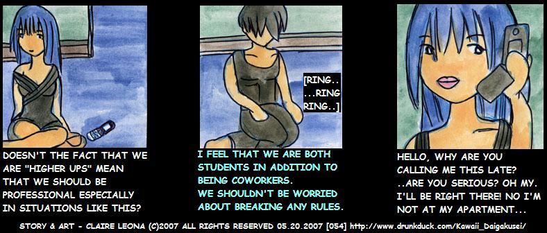 [054] An Unanticipated Phone Call