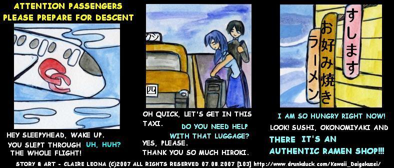 [103] Landing in Japan