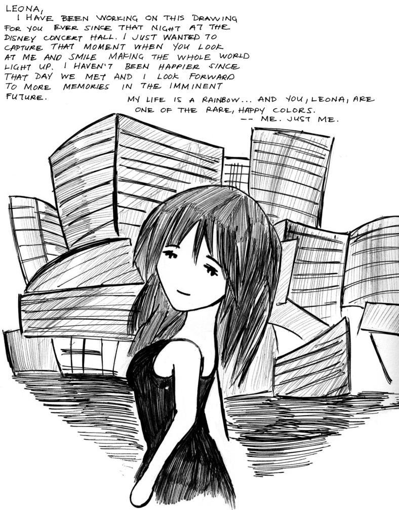 [172] Sketch View: The Disney Concert Hall