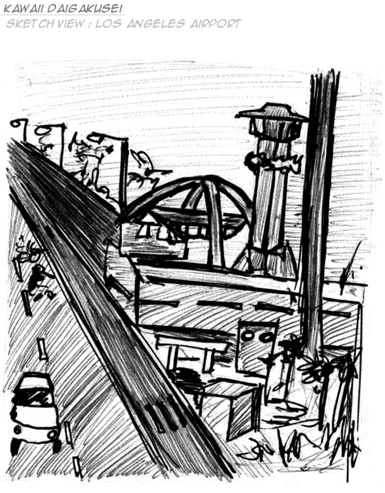[183] Sketch View : Los Angeles Airport