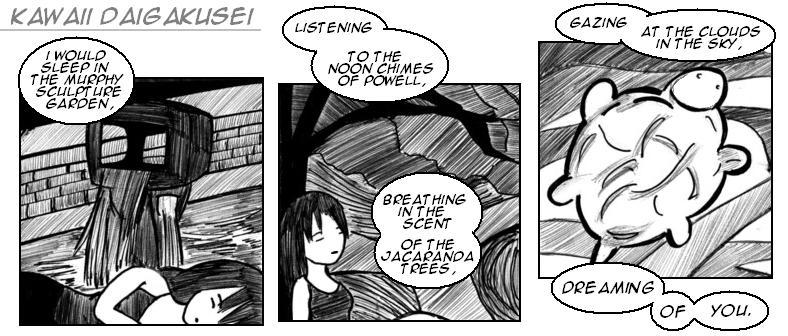 [188] Dreaming in the Sculpture Garden