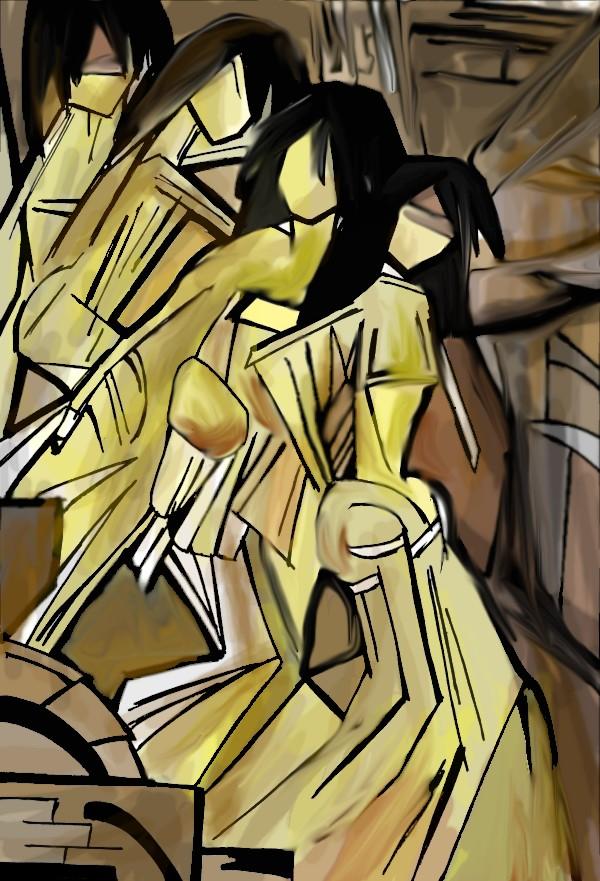 [313] Art for Nude Descending a Staircase, No. 2