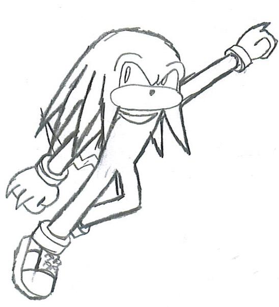 Knux, pencil