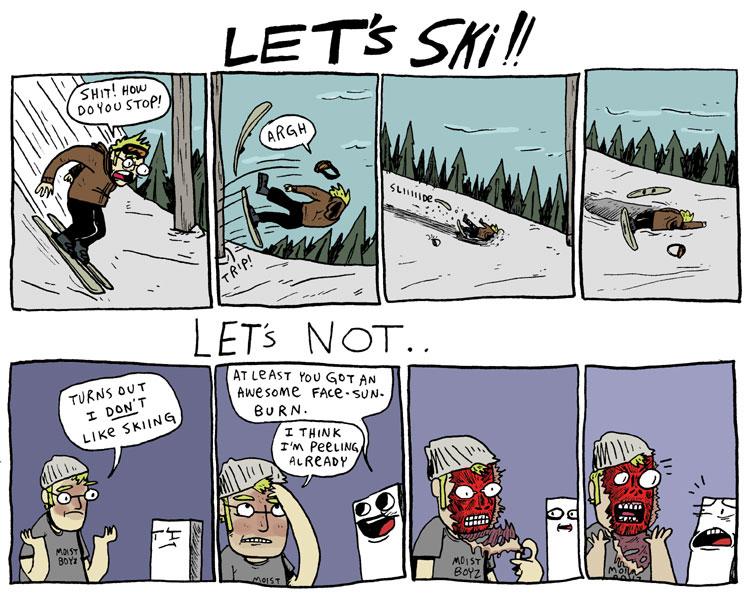 65 - let's ski !!